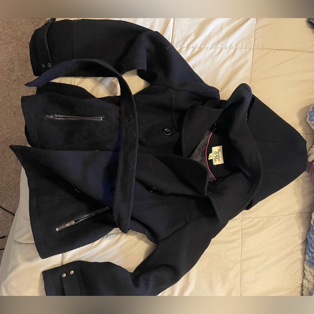 Medium black coat